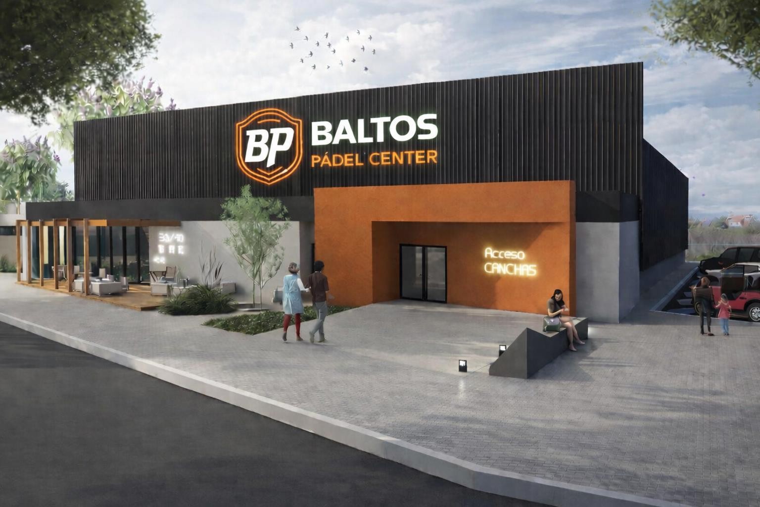 Foto sede Baltos Padel Center